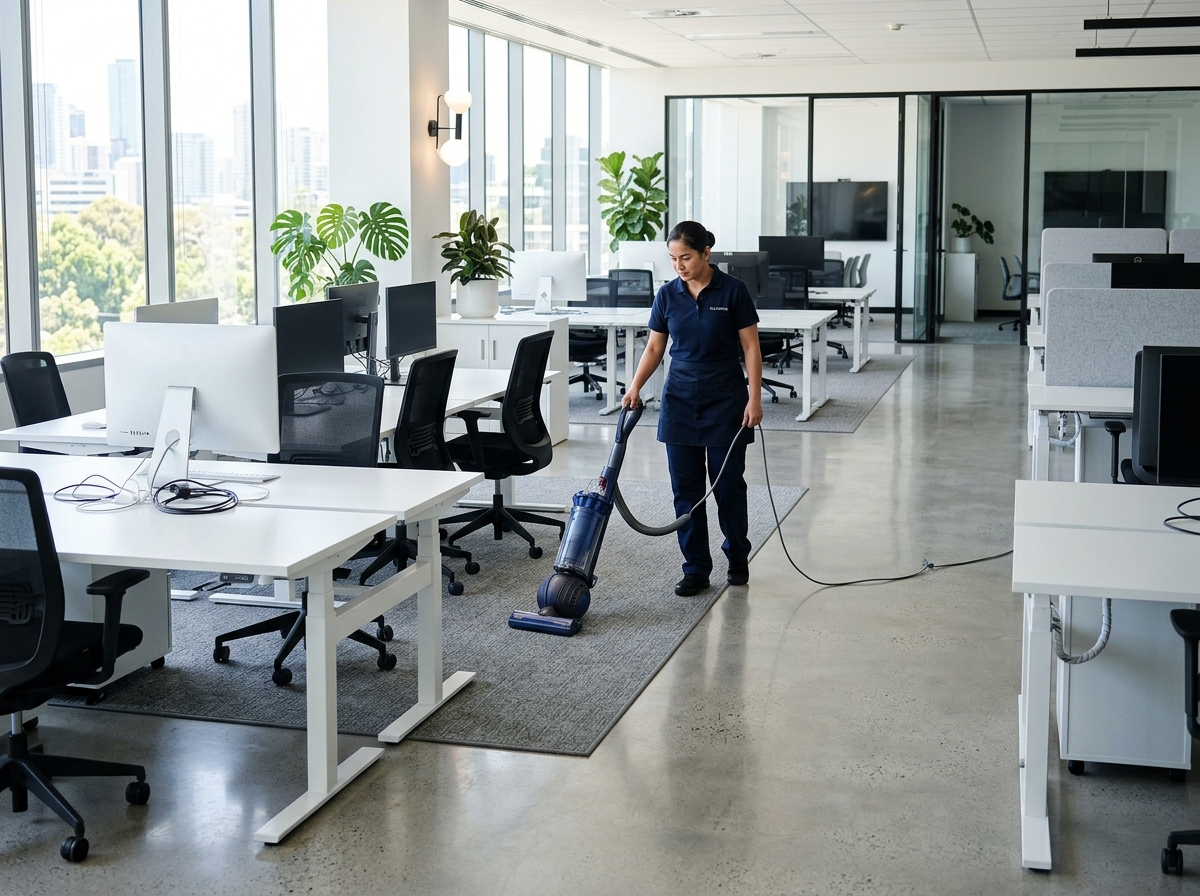 Unterhaltsreinigung – Bürogebäude
