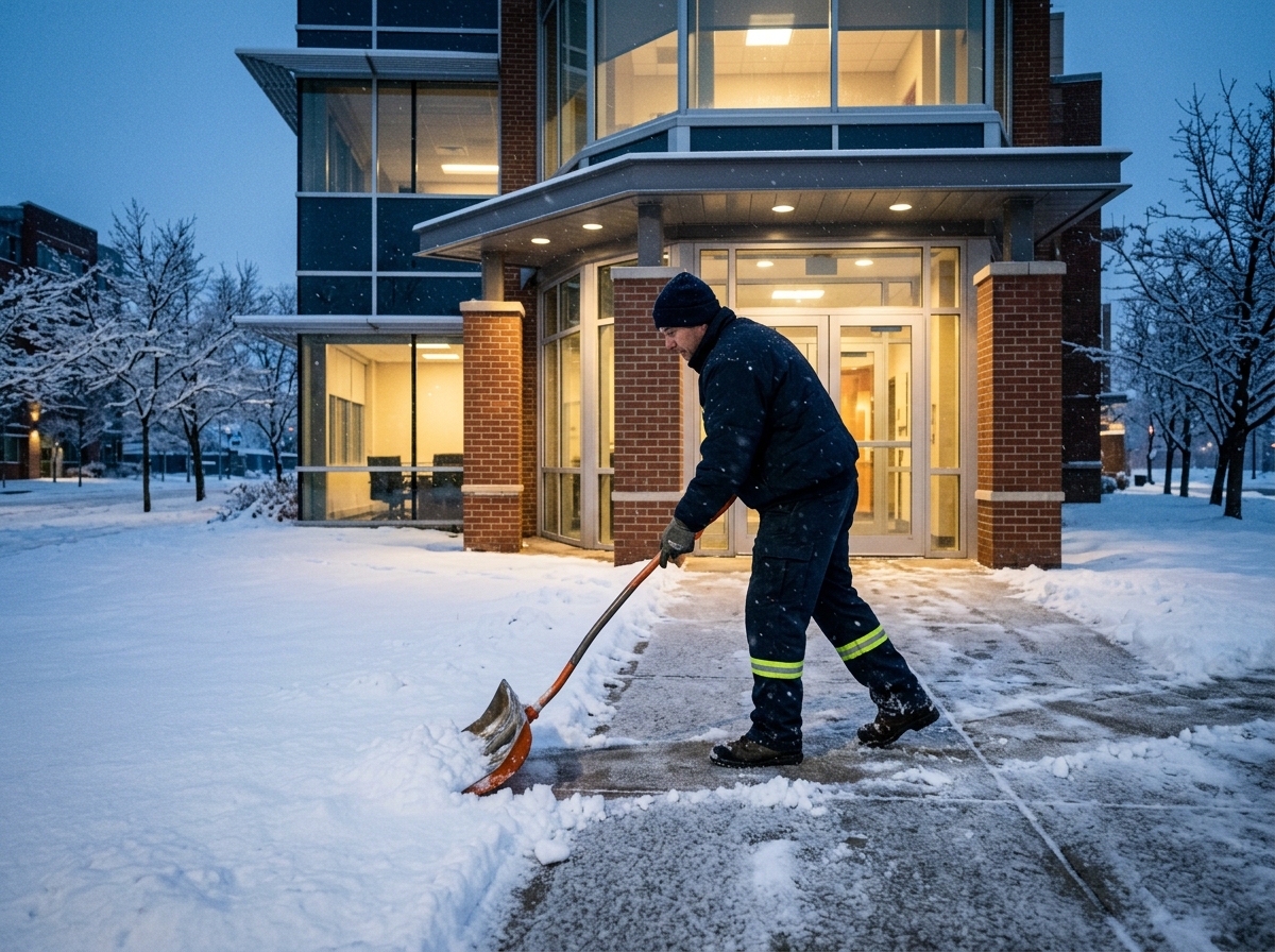 Winterdienst & Außenanlagen – Gewerbeobjekt